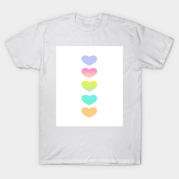 hearts T-Shirt by PREMIUMSHOP